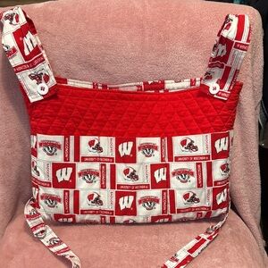 University of Wisconsin Quilted Shoulder Bag
